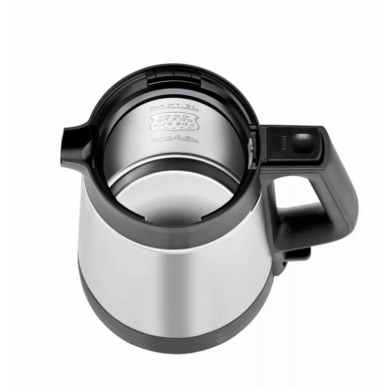 Unold 18715 vedenkeitin 1,5 L 1800 W musta, ruostumaton teräs
