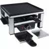 Valurautainen raclette RC 104 musta/ruostumaton teräs