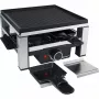 Valurautainen raclette RC 104 musta/ruostumaton teräs