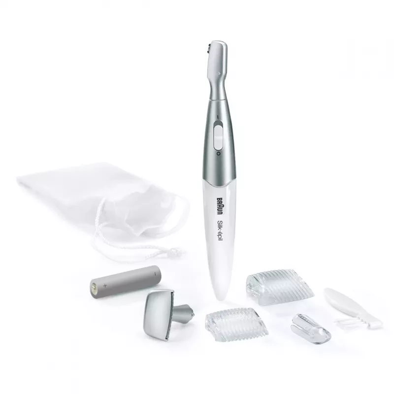 Braun Silk-épil FG 1100 hopea, valkoinen