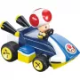 Kauko-ohjattava leluauto CARRERA Mario Kart Mini RC – Toad Paperbox, 2,4 GHz