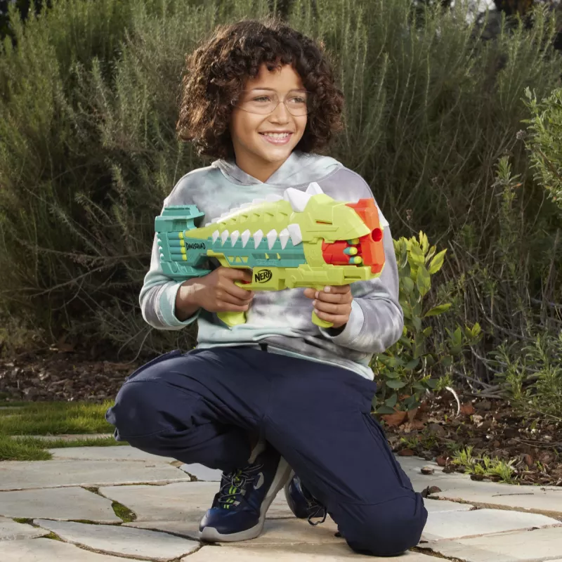 Nerf DinoSquad Armorstrike, leluase, 8 vuotta, 99 vuotta, dinosaurus, 1 kg