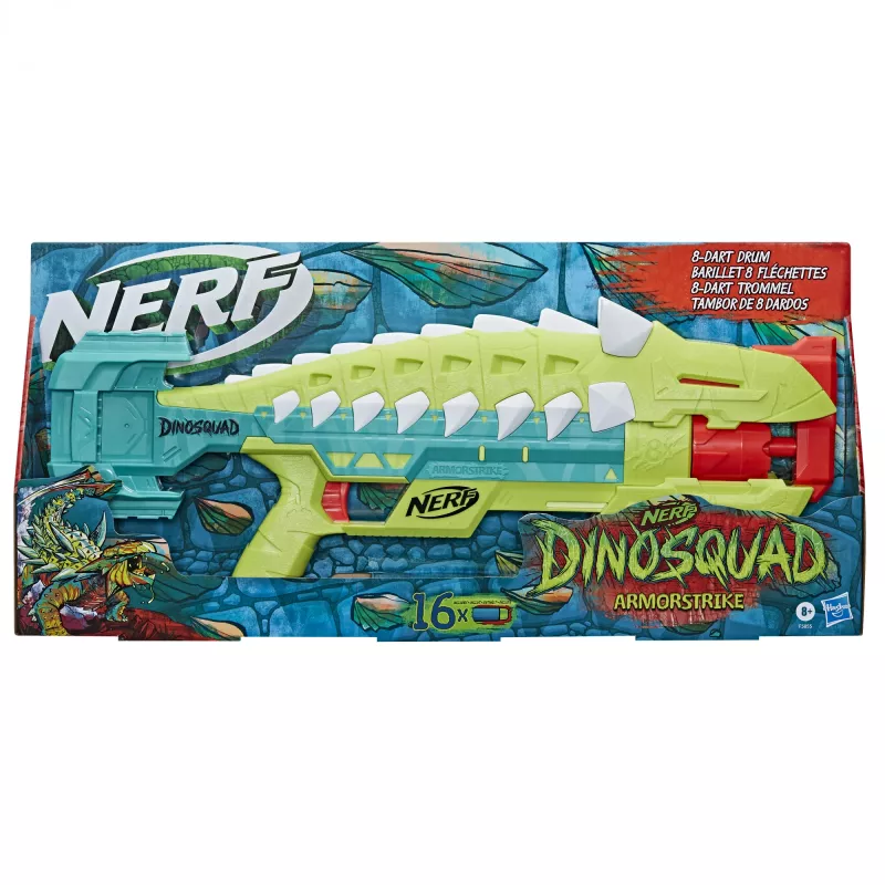 Nerf DinoSquad Armorstrike, leluase, 8 vuotta, 99 vuotta, dinosaurus, 1 kg
