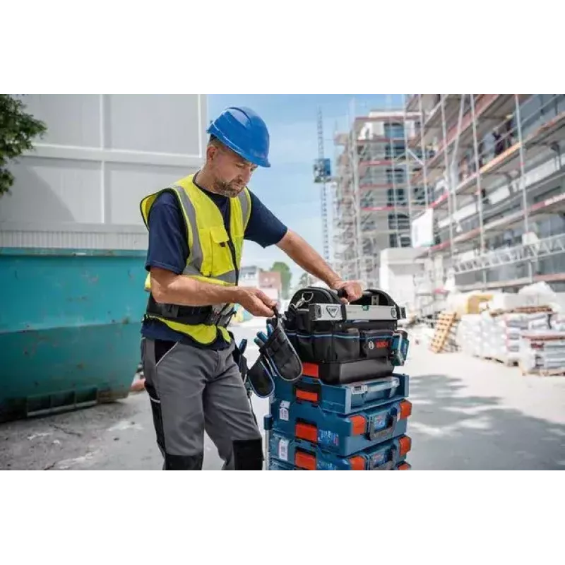 Bosch GWT 20 Professional 1600A025L6 työkalulaukku, 1000D-polyesteri, kantavuus 23 kg, musta/sininen