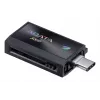 Ulkoinen SSD ADATA SC730 1 TB, USB Type-C 3.2 Gen 2, 600/600 MB/s, musta, muovikotelo