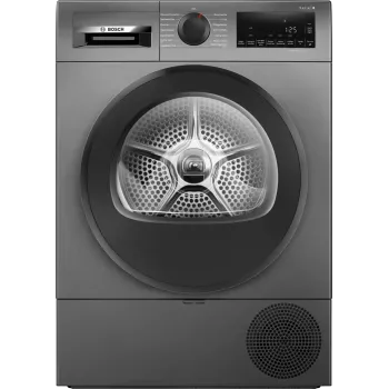 Bosch Serie 6 WQG243DR10 lämpöpumppukuivausrumpu vapaasti seisova edestä täytettävä 9 kg harmaa