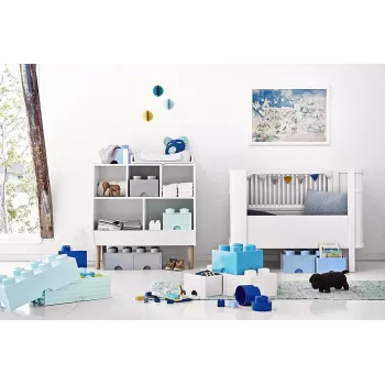 Laatikkoyksikkö room copenhagen LEGO Brick Drawer 4, harmaa, modulaarinen säilytyslaatikko