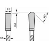 Pyörösahanterä Bosch 2 608 641 195 13 cm poraushalkaisija 2 cm