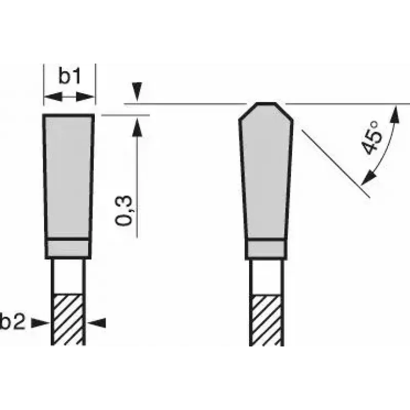 Pyörösahanterä Bosch 2 608 641 195 13 cm poraushalkaisija 2 cm