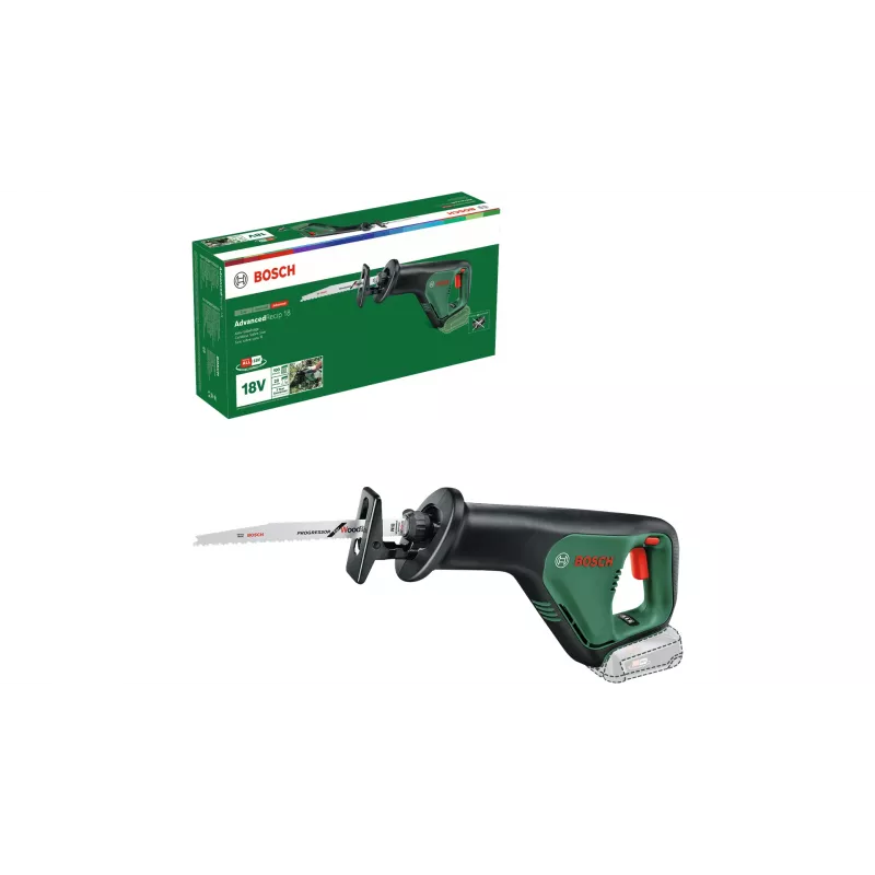 Bosch AdvancedRecip 18 300 iskua/min musta, vihreä
