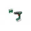 Bosch EasyImpact 18V-40 06039D8100 akkukäyttöinen iskuporakone-ruuvinväännin, 1630 rpm, 24450 iskua/min, pikaistukka, ilman akkua ja laturia, vihreä/musta