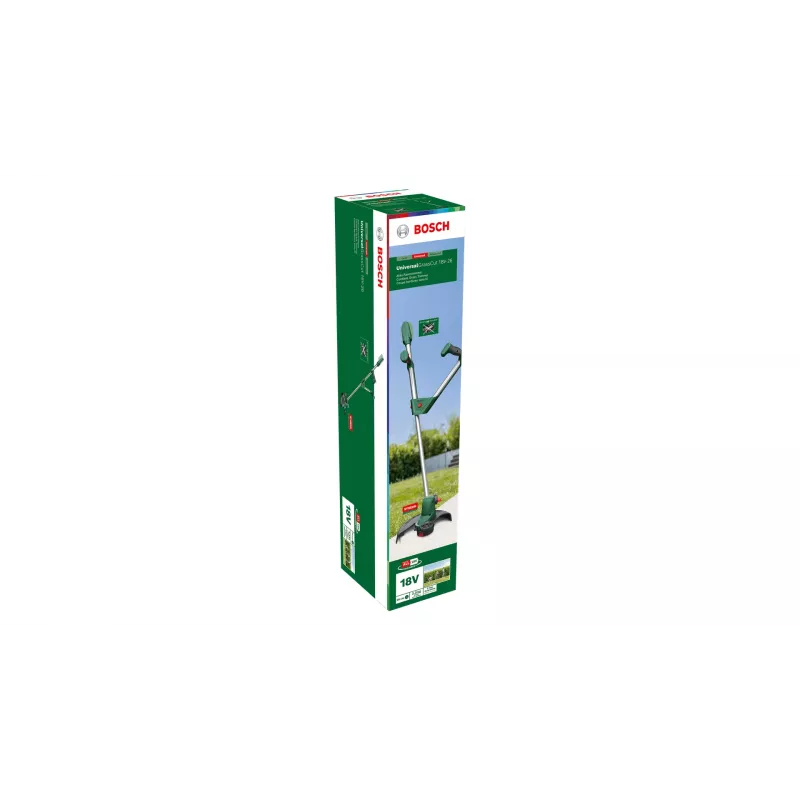 Bosch UniversalGrassCut 18V-26 26 cm akku musta, vihreä