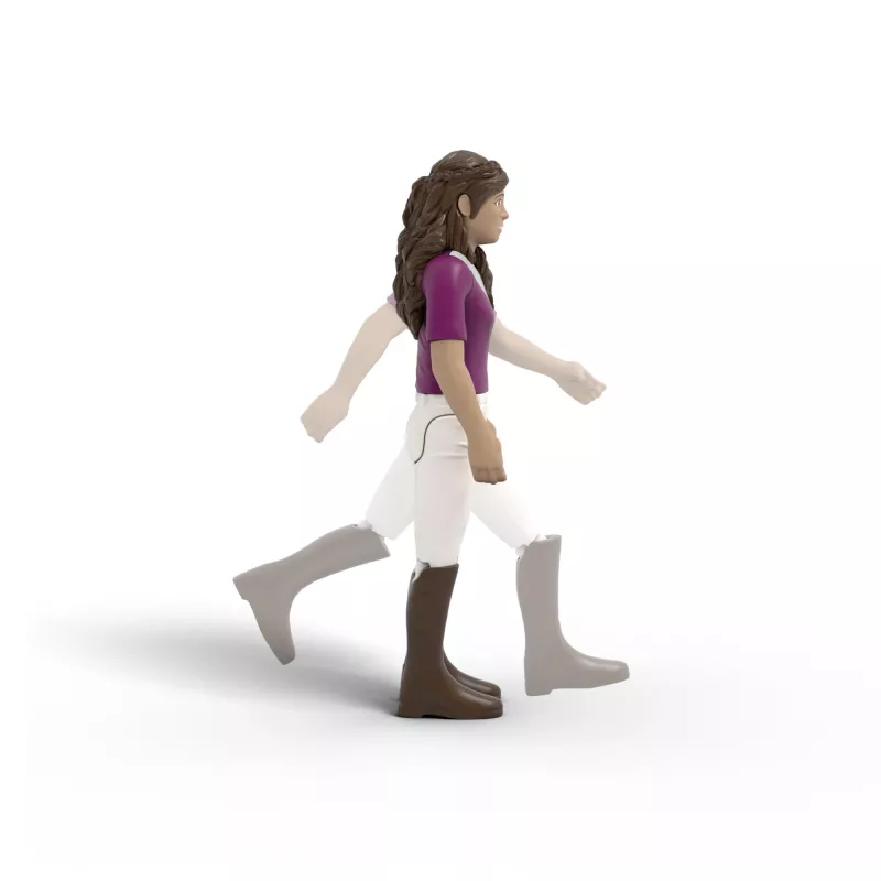 Schleich Lisas Turniertraining hevosleikkisetti, muovifiguurit, monivärinen, ikä 5–12