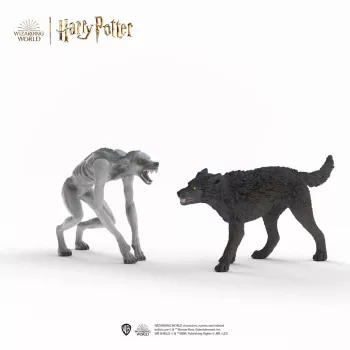 Schleich Wizarding World leikkisetti Harry Potter ihmissusi vs. Animagus figuurit, keräilyfiguurit