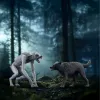 Schleich Wizarding World leikkisetti Harry Potter ihmissusi vs. Animagus figuurit, keräilyfiguurit