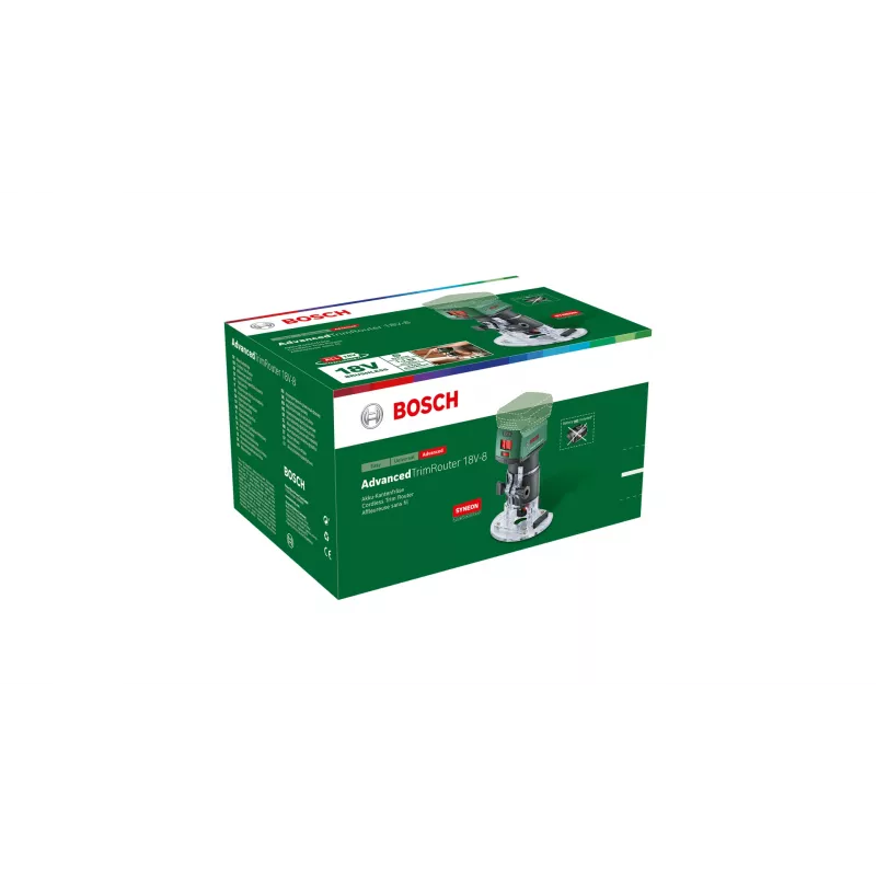 Bosch AdvancedTrimRouter 18V-8 akkukäyttöinen reunajyrsin, ilman akkua ja laturia