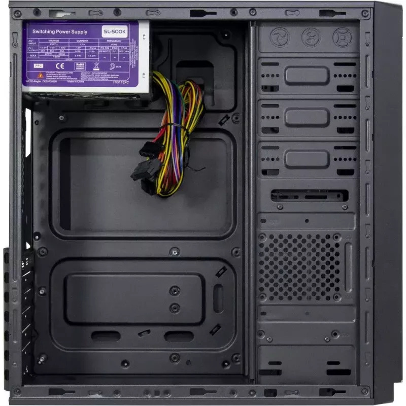 PC-kotelo Inter-Tech IT-5916 tower musta