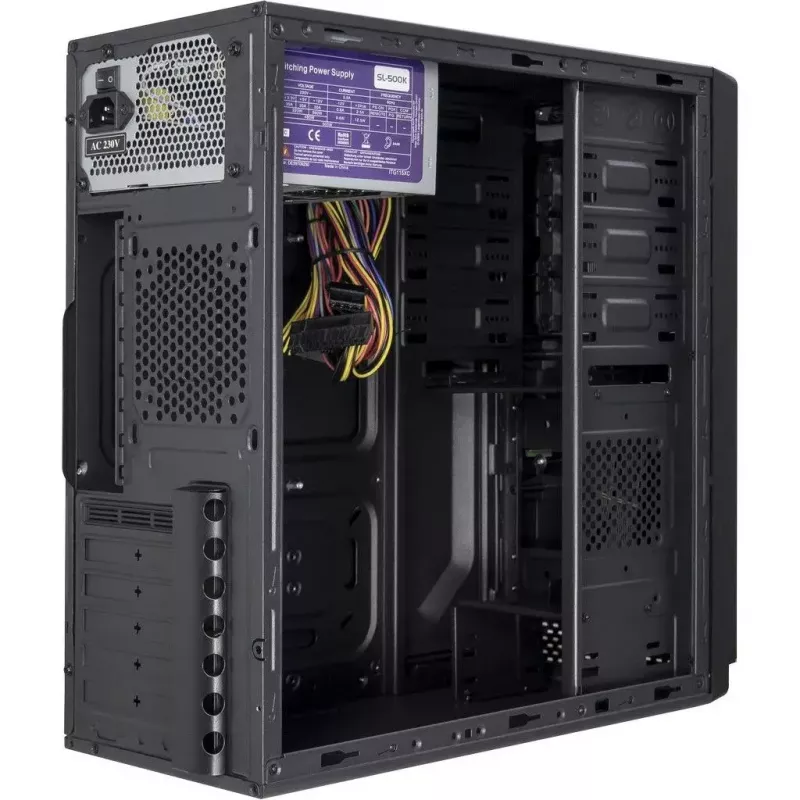 PC-kotelo Inter-Tech IT-5916 tower musta