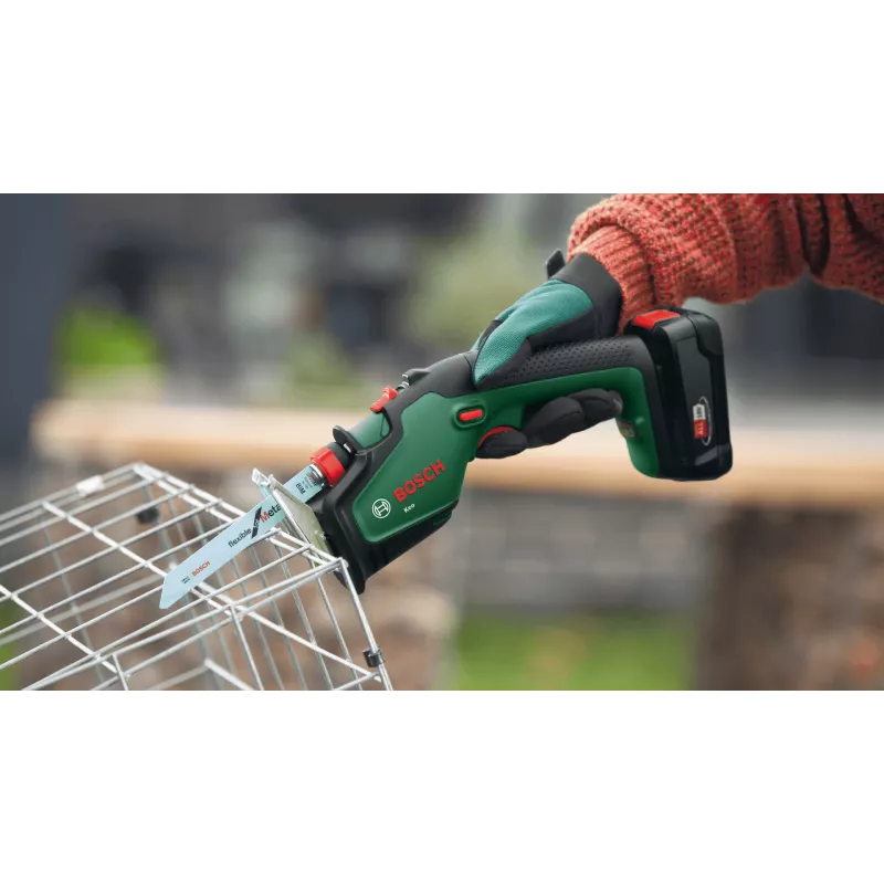 Bosch Keo 18V akkukäyttöinen oksasaha, 2,0 Ah, vihreä/musta