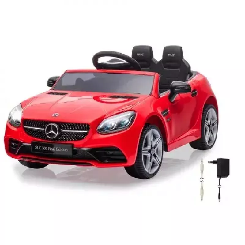 Liukuauto Jamara Mercedes-Benz SLC paristokäyttöinen 12V punainen