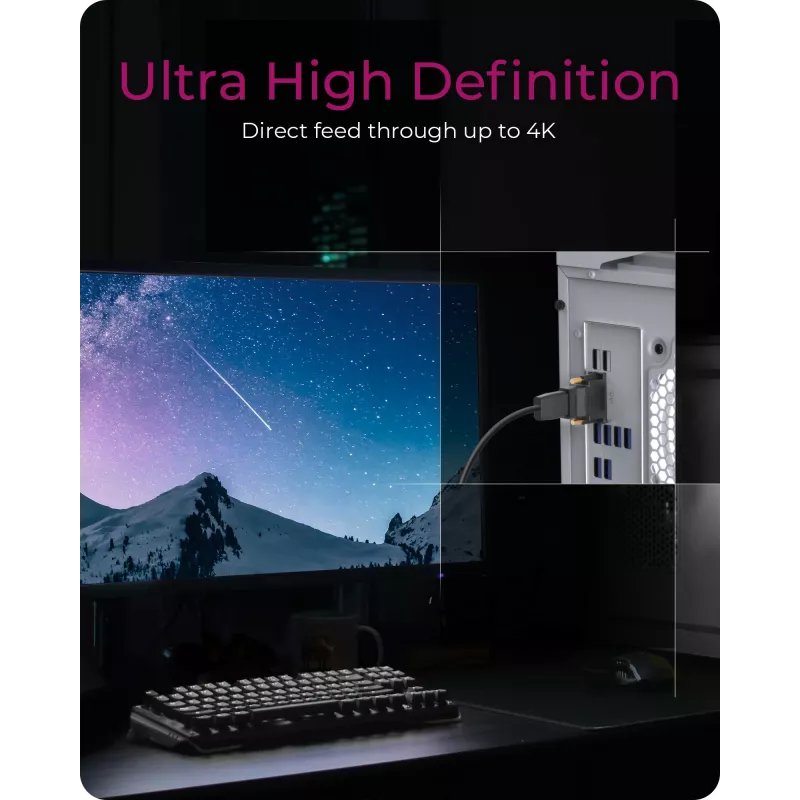 ICY BOX IB-AC552 DVI-D HDMI tyyppi A (standardi)