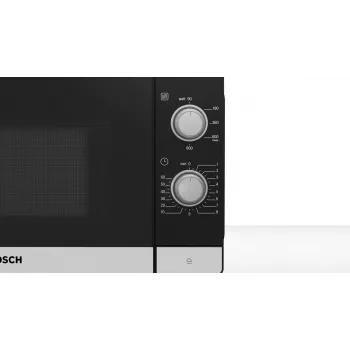 Bosch Serie 2 FFL020MS2 mikroaaltouuni musta, ruostumaton teräs Solo-mikroaaltouuni työtaso 20 l 800 W