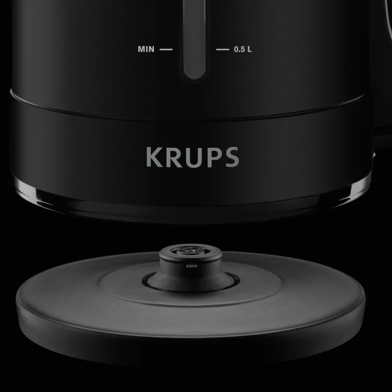 Krups BW2448 vedenkeitin 1,6 L musta