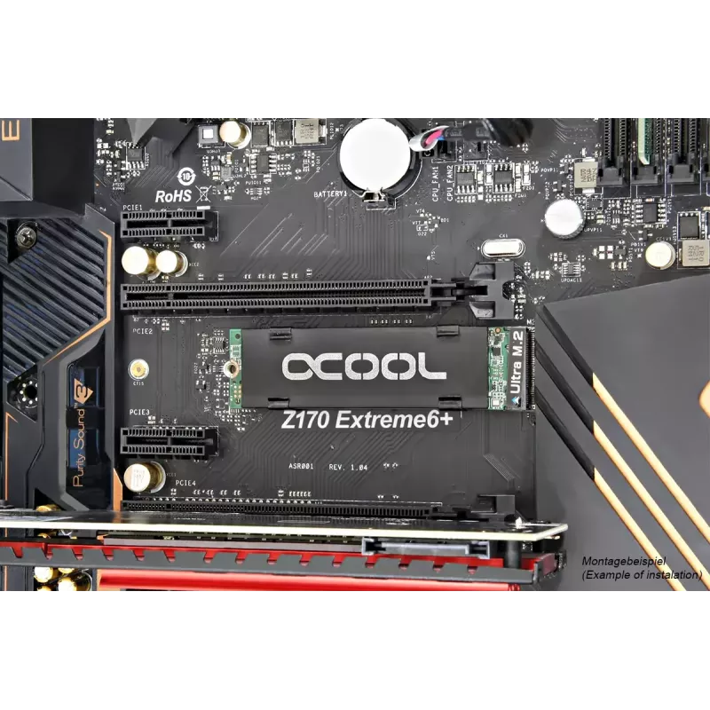 Jäähdytyssiili/-kühler Alphacool HDX - M.2 SSD M01