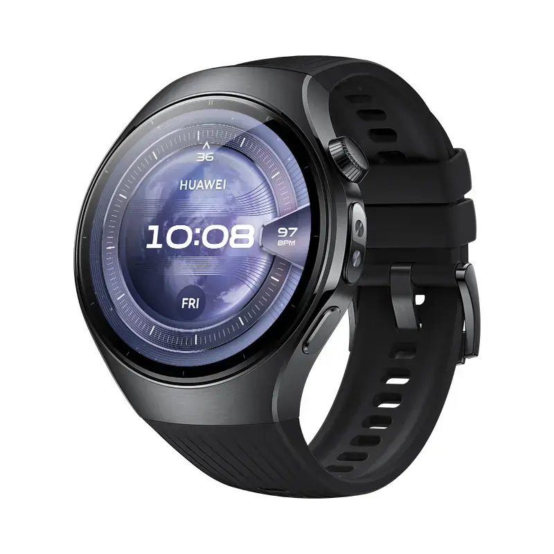 Älykello HUAWEI WATCH 5 — pyöreä 46 mm, 1,38 tuuman näyttö, GPS, Bluetooth, matkapuhelin, musta