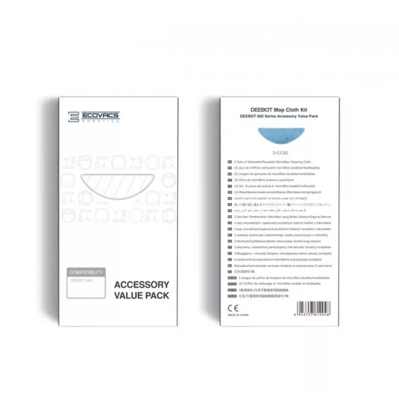 Ecovacs D-CC3D pölynimurin lisävaruste wc-levy robotti-imuri