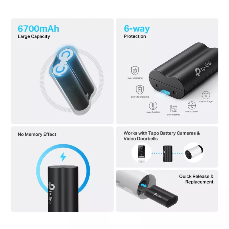TP-Link Tapo akkupaketti