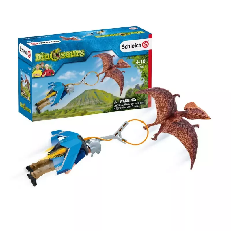 Schleich Dinosaurier Jetpack-Jagd