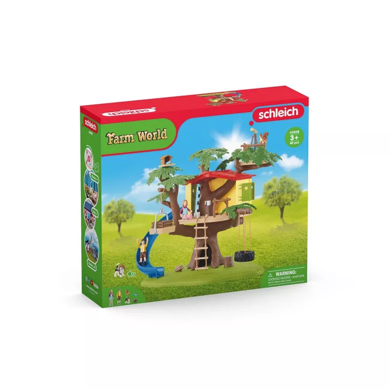 Pelisetti Schleich FARM WORLD Abenteuer-Baumhaus