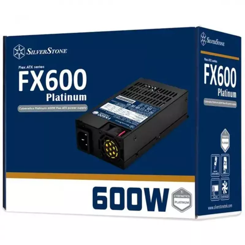 Virtalähde Silverstone FX600 Platinum 600 W