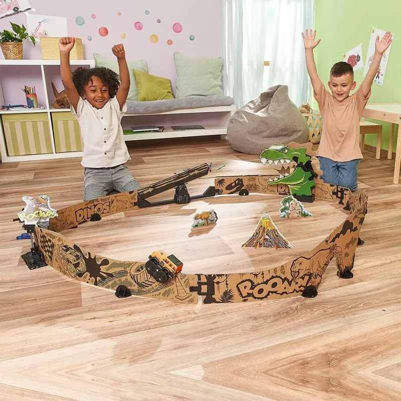 VTech Car-Board Racers Dino Adventure -ratakisasarja, rata