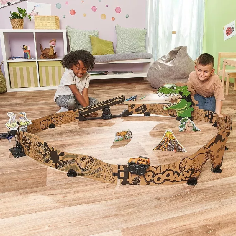 VTech Car-Board Racers Dino Adventure -ratakisasarja, rata