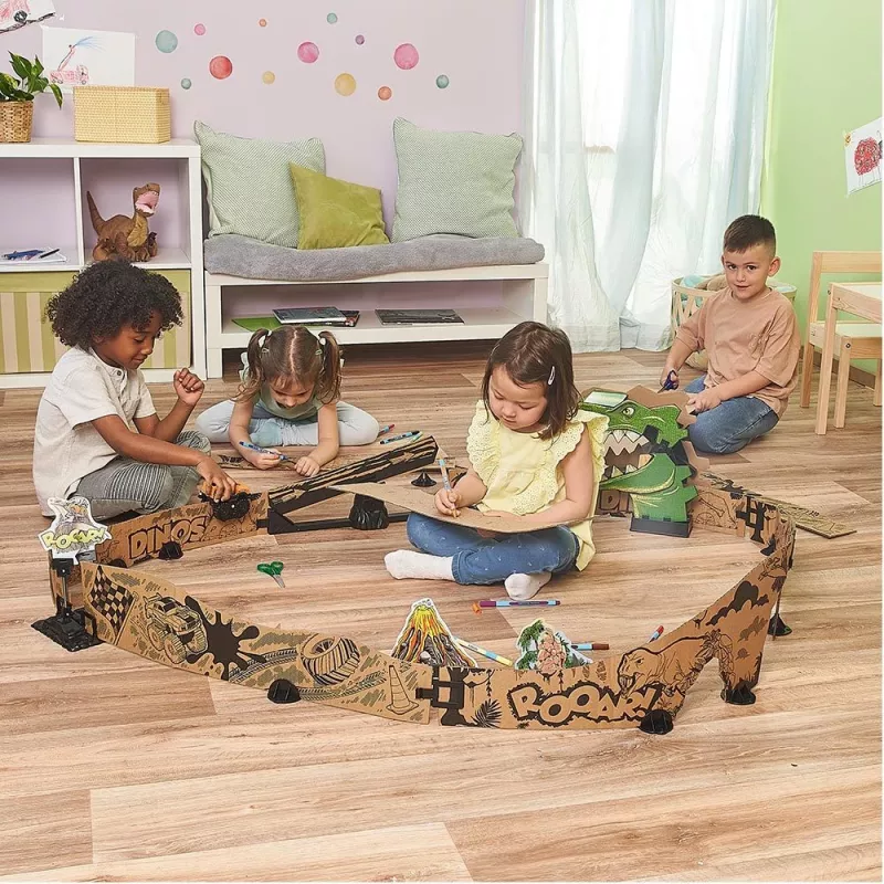 VTech Car-Board Racers Dino Adventure -ratakisasarja, rata