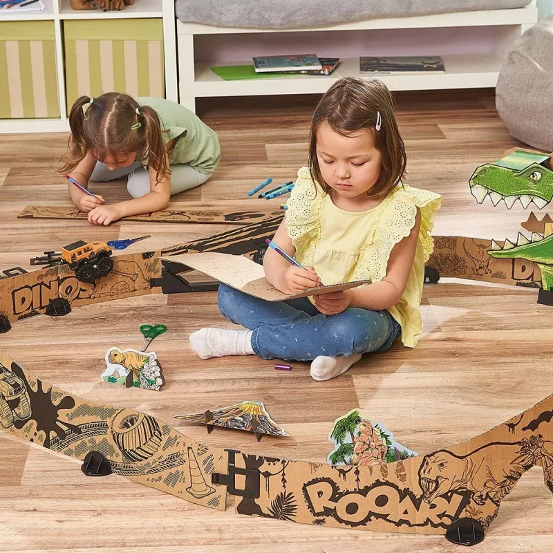 VTech Car-Board Racers Dino Adventure -ratakisasarja, rata