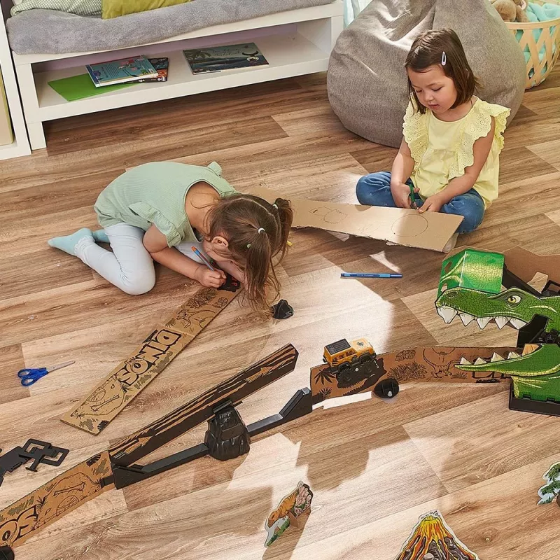 VTech Car-Board Racers Dino Adventure -ratakisasarja, rata