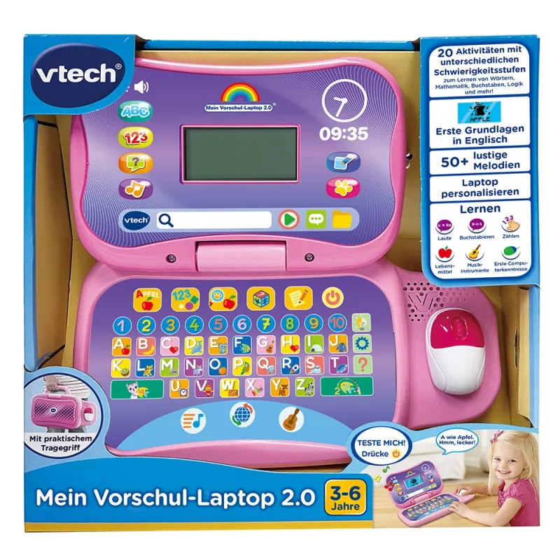 VTech 524854 lasten kannettava tietokone