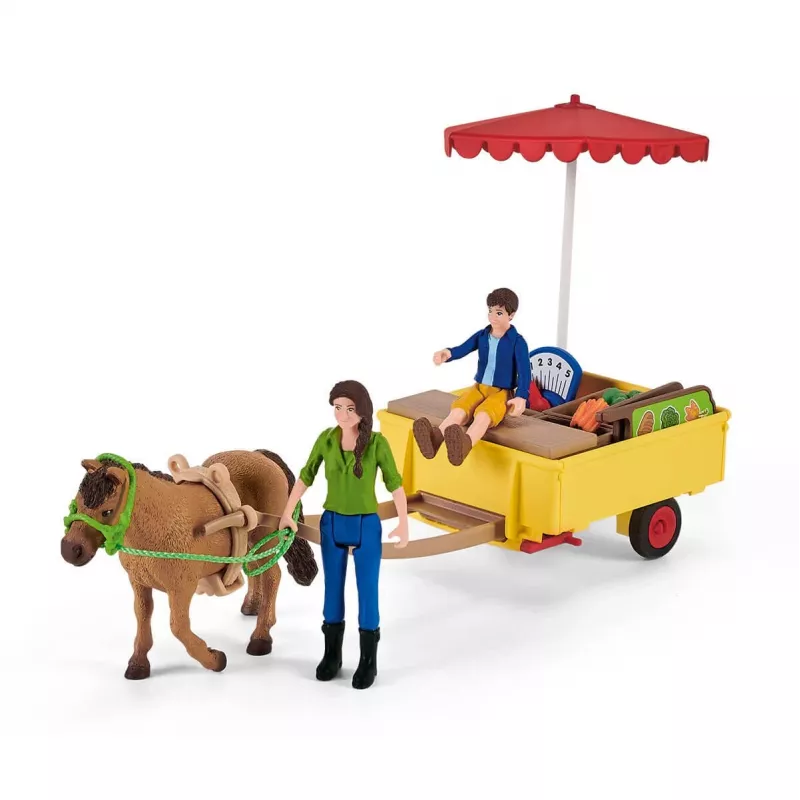 Schleich Farm Life Sunny Day -siirrettävä maatilakoju 42528