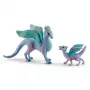 Schleich BAYALA Blossom lohikäärmeemo ja lapsi -figuuri