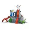 Schleich dinosaurus tulivuoren tutkimusretken tukikohta monivärinen 42564