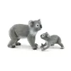 Schleich WILD LIFE Koalaemo ja poikanen 42566 vihreänharmaa