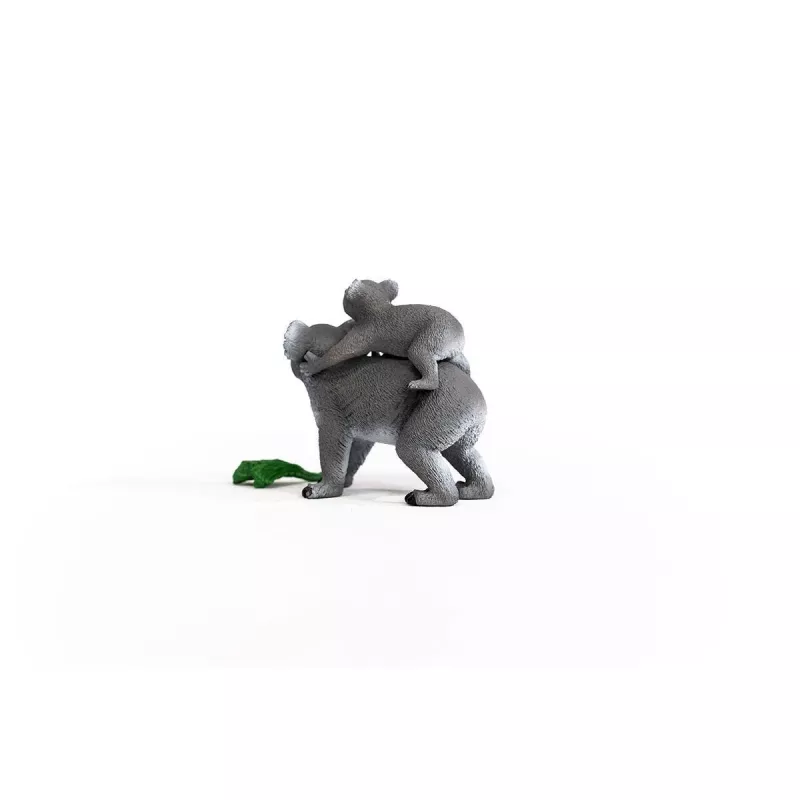 Schleich WILD LIFE Koalaemo ja poikanen 42566 vihreänharmaa