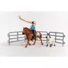 schleich Cowgirl Team Roping Fun, 3 vuosi/vuotta, monivärinen