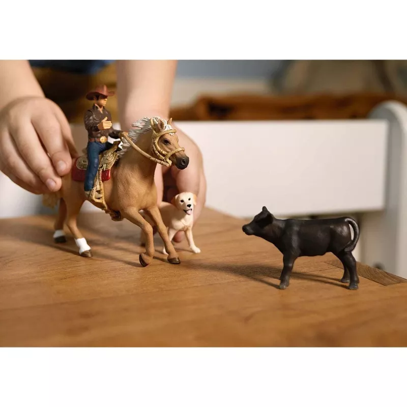 schleich Western Riding Adventures, 3 vuosi/vuotta, monivärinen