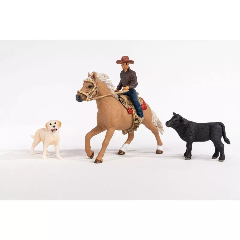 schleich Western Riding Adventures, 3 vuosi/vuotta, monivärinen