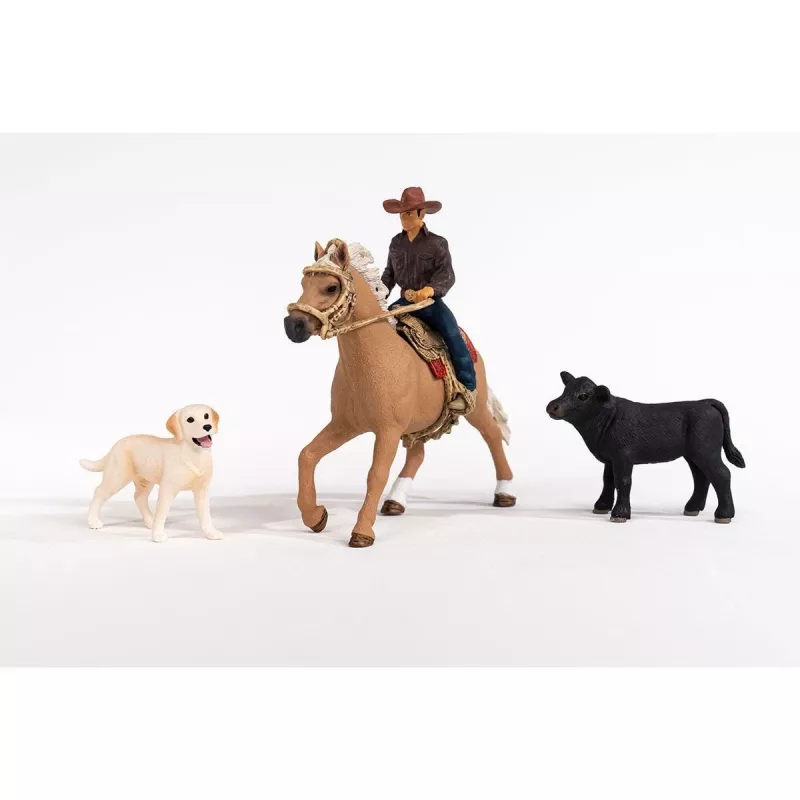 schleich Western Riding Adventures, 3 vuosi/vuotta, monivärinen