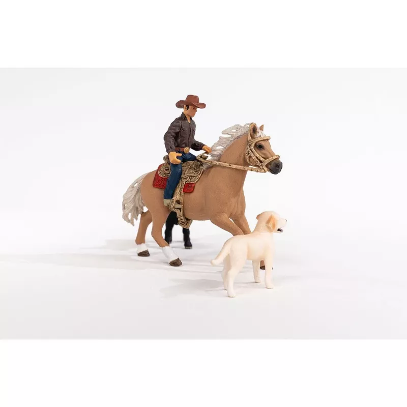 schleich Western Riding Adventures, 3 vuosi/vuotta, monivärinen
